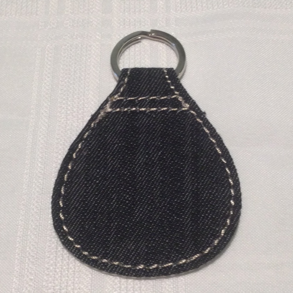 thirty-one Dark Denim Keychain LNC